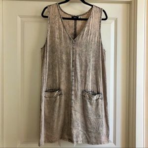 BDG Chambray Shift Dress